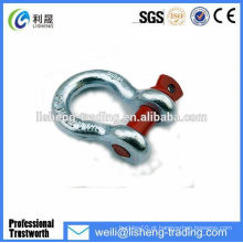Bom Fornecedor Elevado Tensile Forged Screw Pin Bow Shackles